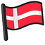 Denmark Flag pointer cursor