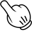 Disney-Inspired Cute default cursor