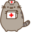 Doctor Pusheen pointer cursor