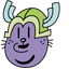 Dog Man Snug pointer cursor