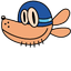 Dog Man Superhero pointer cursor