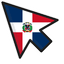 Dominican Republic Flag default cursor
