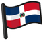 Dominican Republic Flag pointer cursor