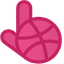 Dribbble pointer cursor