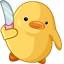 Cute Yellow Duck default cursor