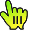 Spring Bloom pointer cursor