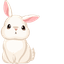 Easter Egg Bunny pointer cursor