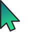 Candy Emerald default cursor