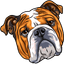 English Bulldog pointer cursor