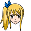 Cute Cursor Collection - Lucy Heartfilia pointer cursor