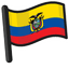 Ecuador Flag pointer cursor