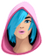 Iris Skin Pop Axe pointer cursor