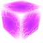 The Cube Purple pointer cursor