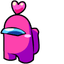 Pink Impostor pointer cursor
