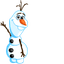 Olaf Snowman default cursor