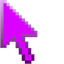 Fuchsia Pixel default cursor