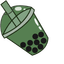 Matcha Bubble Tea default cursor