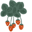 Strawberry Berry pointer cursor