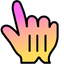 Sunset Oasis pointer cursor