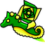 Geometry Dash Cube & Ship Custom Cursor Pack pointer cursor