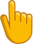 Goldenrod pointer cursor