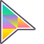 Gradient Triangles default cursor