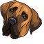 Great Dane pointer cursor