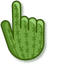 Desert Cactus pointer cursor