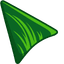 Cute Cursor - Tranquil Forest Green default cursor