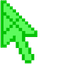 Green Skull default cursor
