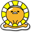 Swimming Gudetama pointer cursor