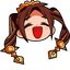 Crown Pigtails Spirit pointer cursor