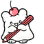 Hanamaruobake Ghost pointer cursor