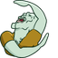 Squidward Falling pointer cursor