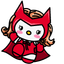 Kitty Marvel Wanda Maximoff Custom Cursor pointer cursor