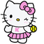 Hello Kitty Tennis Cute Cursor Pack pointer cursor