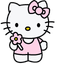 Cute Cursor Pack: Hello Kitty & Blossoms pointer cursor