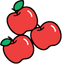 Cute Cursor Pack - Hello Kitty & Red Apples default cursor