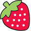 Cute Kitty and Strawberry Cursor Pack default cursor