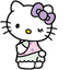 Custom Cute Hello Kitty Mouse Cursor Pack pointer cursor