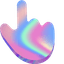 Neon Halo pointer cursor