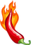 Sizzling Chili Cursor Pack pointer cursor