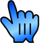 Ice Frost pointer cursor