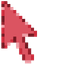 Enchanting Red default cursor