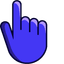 Indigo pointer cursor