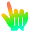 Infrared Sunset pointer cursor