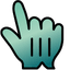 Emerald Charm pointer cursor