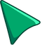Jade Green default cursor