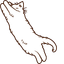 Jumping Cat default cursor