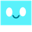 Custom Cyan Cursor Pack: Just Shapes and Beats Edition default cursor